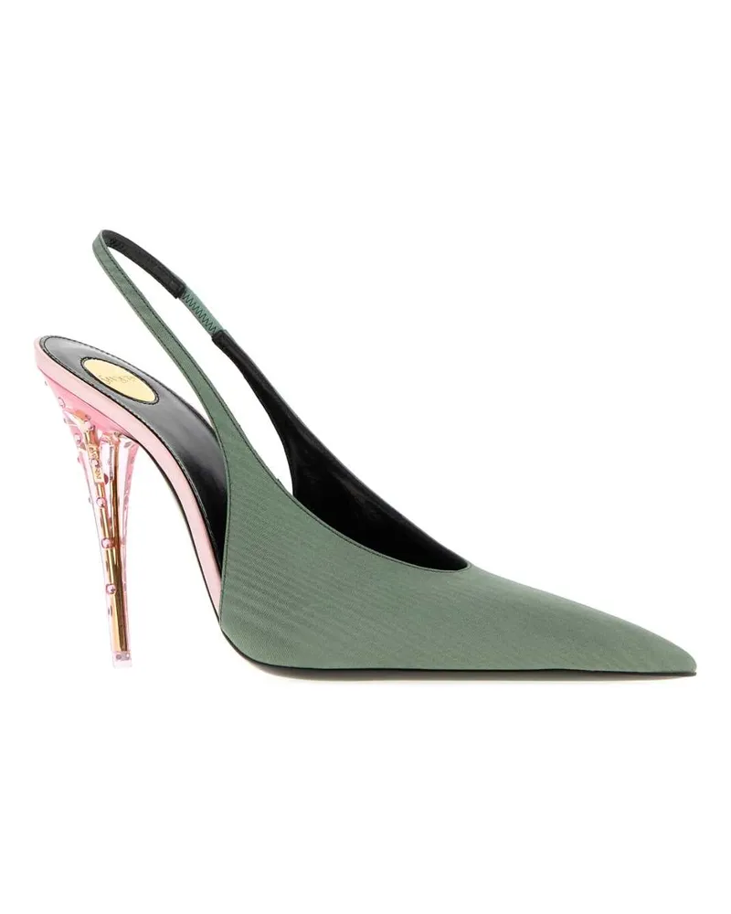 Saint Laurent Loredana Pump — Green Green
