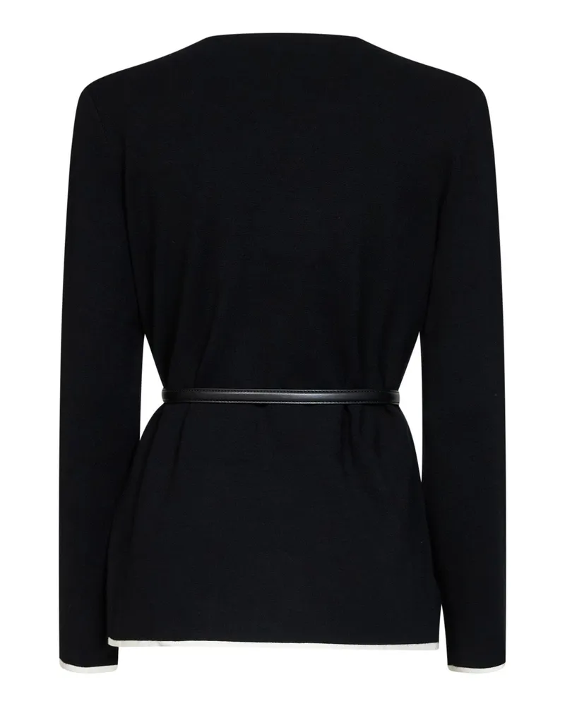 Max Mara MSTDENTE Cardigan — Blue Blue