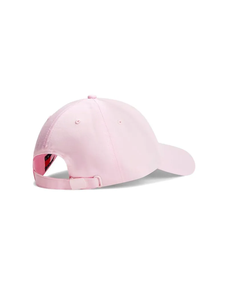 Tommy Hilfiger AW0AW18358 Script Logo Baseball Cap — Pink Pink