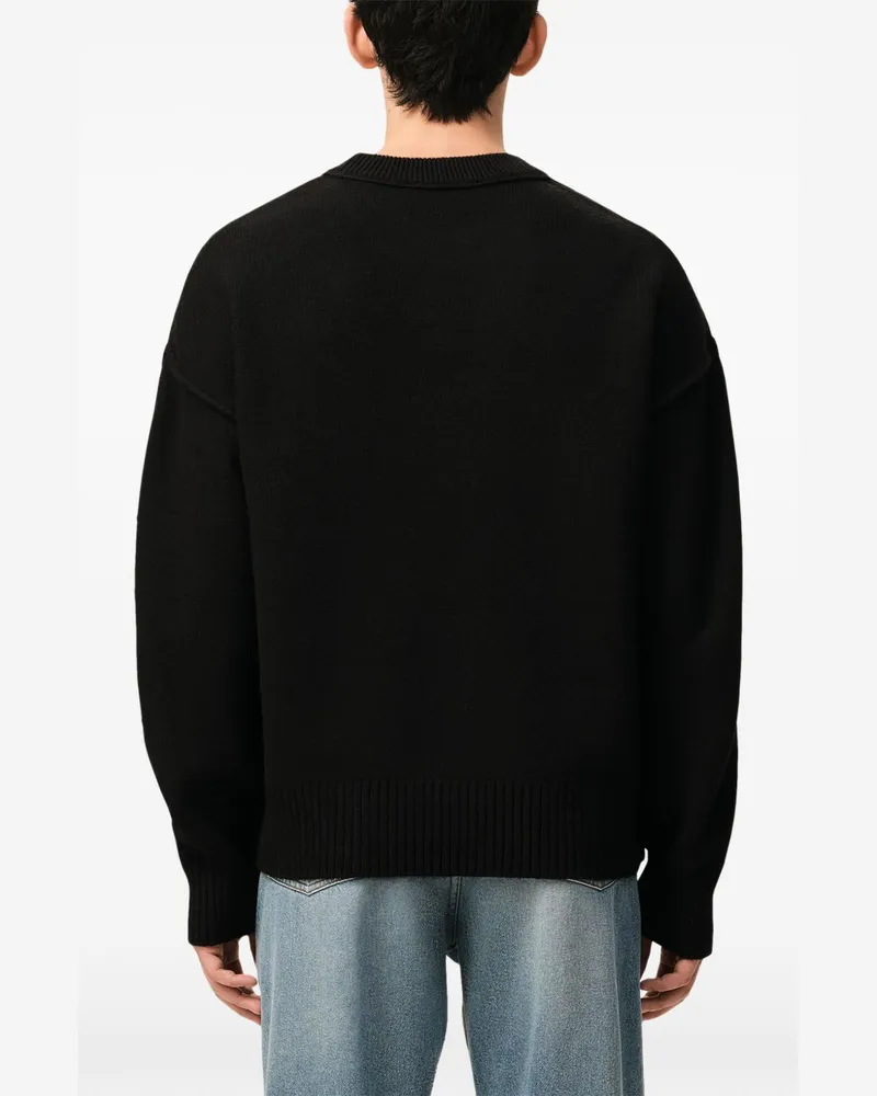 AMI Paris Sweater — Black Black