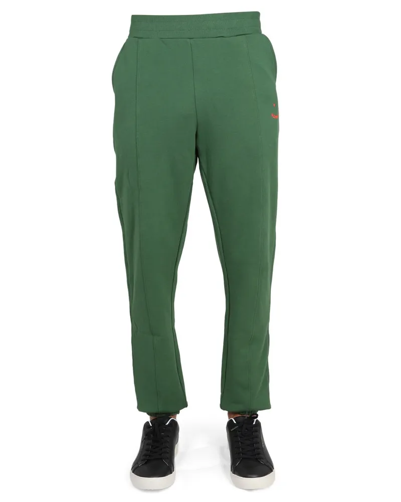 Paul Smith Organic Cotton Jogging Pants — Green Green