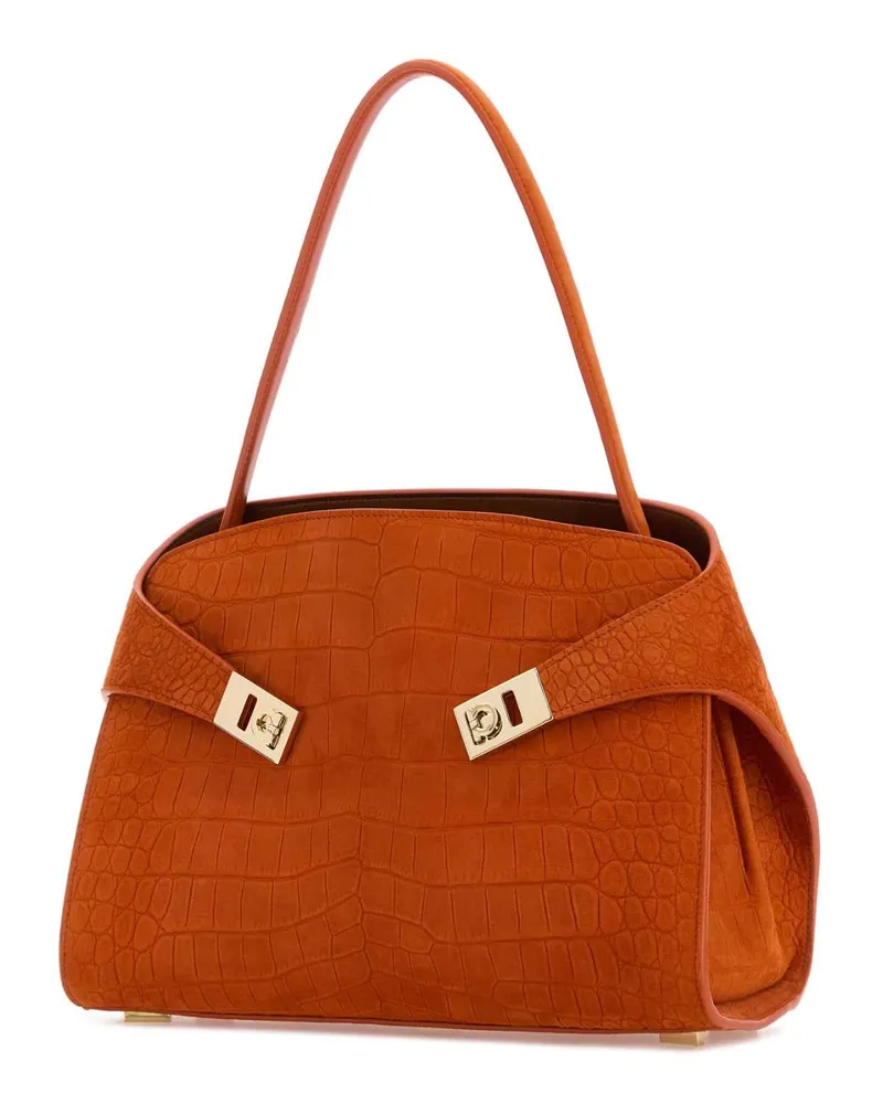 Ferragamo 219816792870 Siena Lightsienanaturalerstlightsiena Borse A Mano Bag Orange