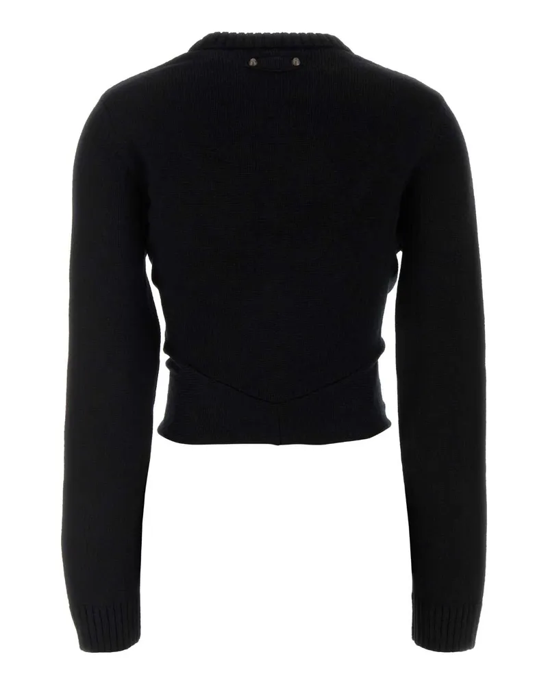 Balenciaga Crewneck Sweater — Black Black