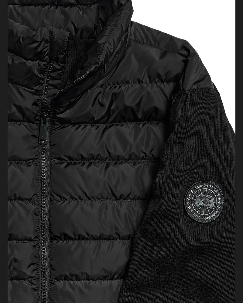 Canada Goose Flavio Down Jacket — Black Black
