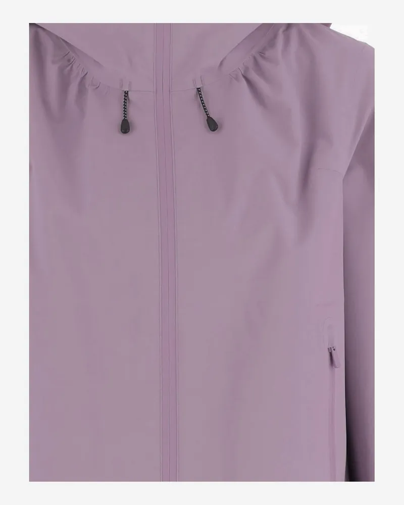 Save The Duck Women's Jacket With Hood Pink Recycled Polyester Pink