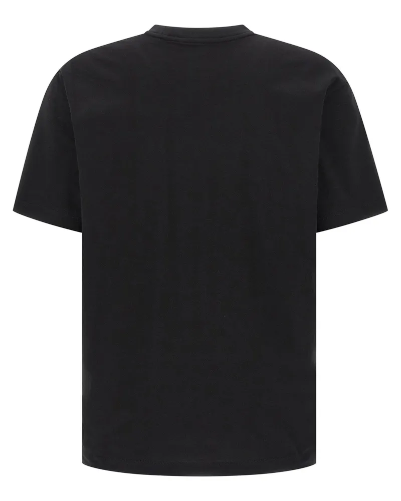 Y-3 Logo-Print Cotton Jersey T-shirt — Black Black
