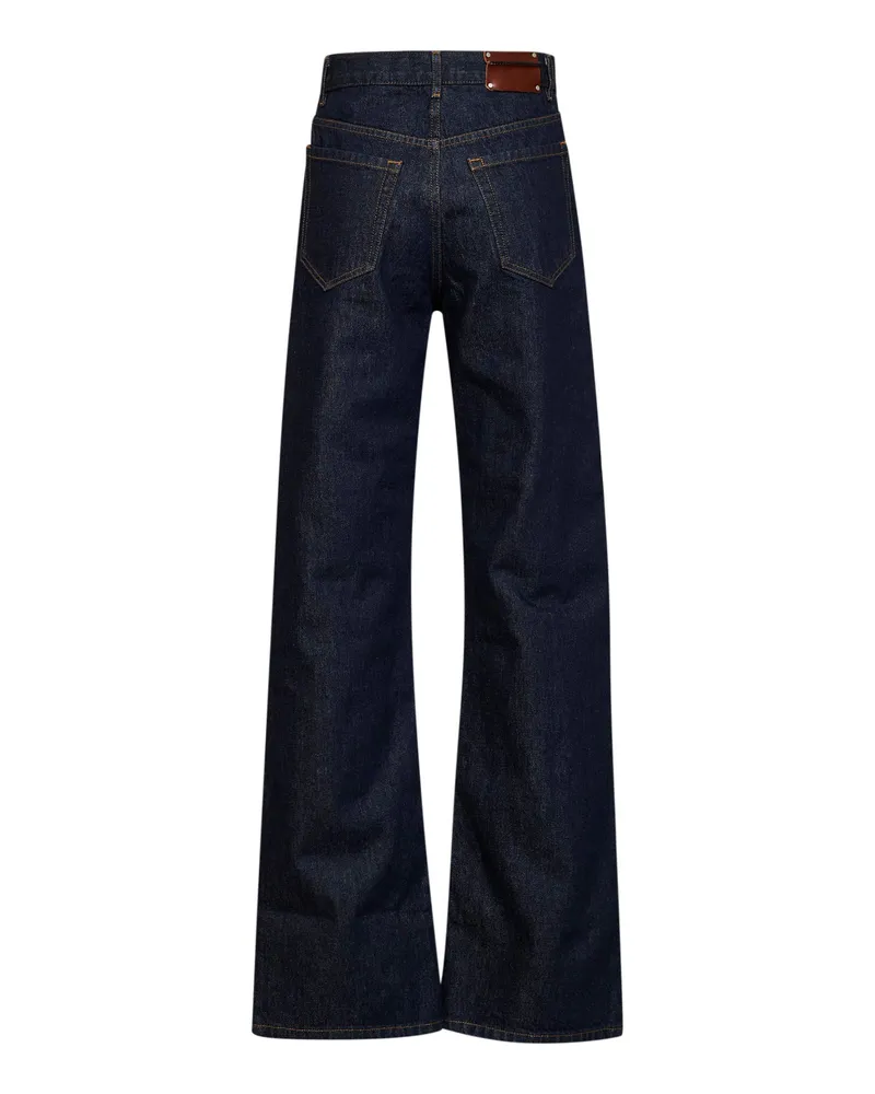 Dries van Noten Women's Jeans Peyton Indigo Cotton Blue Blue