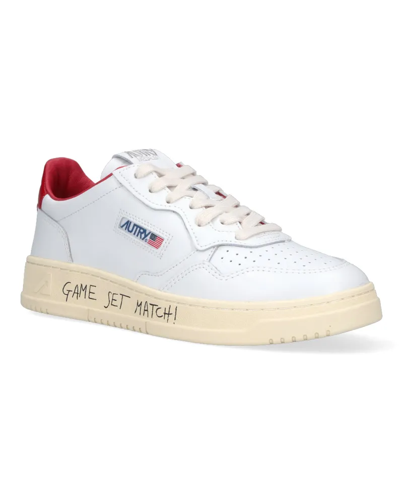 AUTRY Men's Sneakers White Upper: Cow Leather White