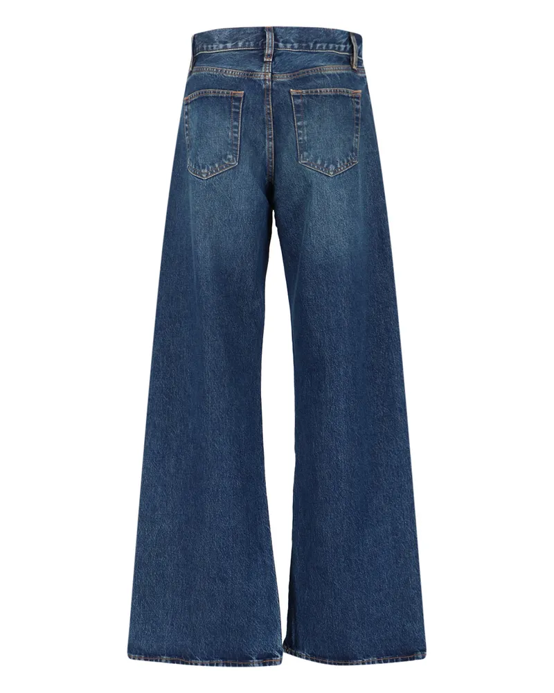 Frame Denim Women's Jeans Blue Cotton Blue