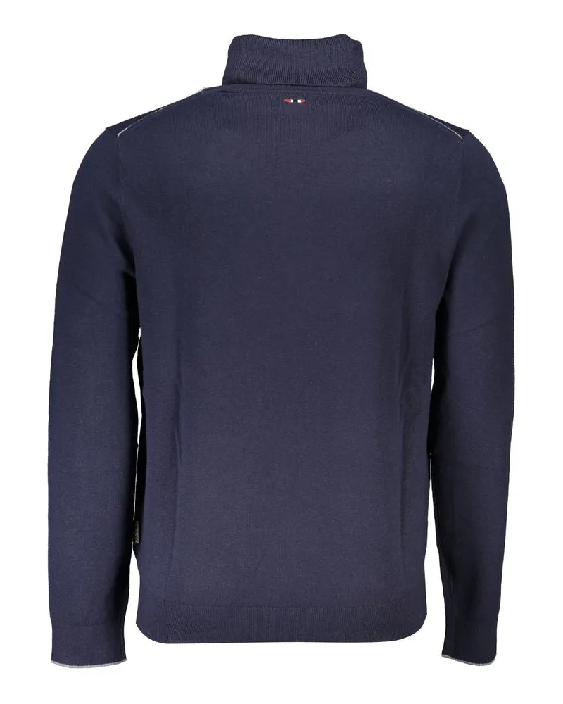 Napapijri Turtleneck Sweater — Navy Navy