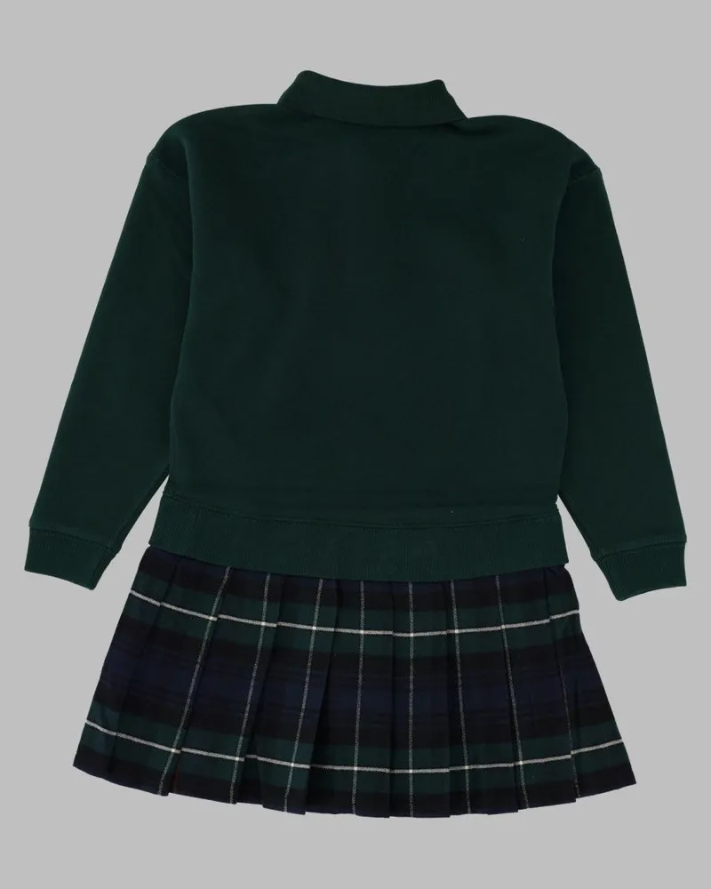 Ralph Lauren Knit A-Line Dress — Green Green