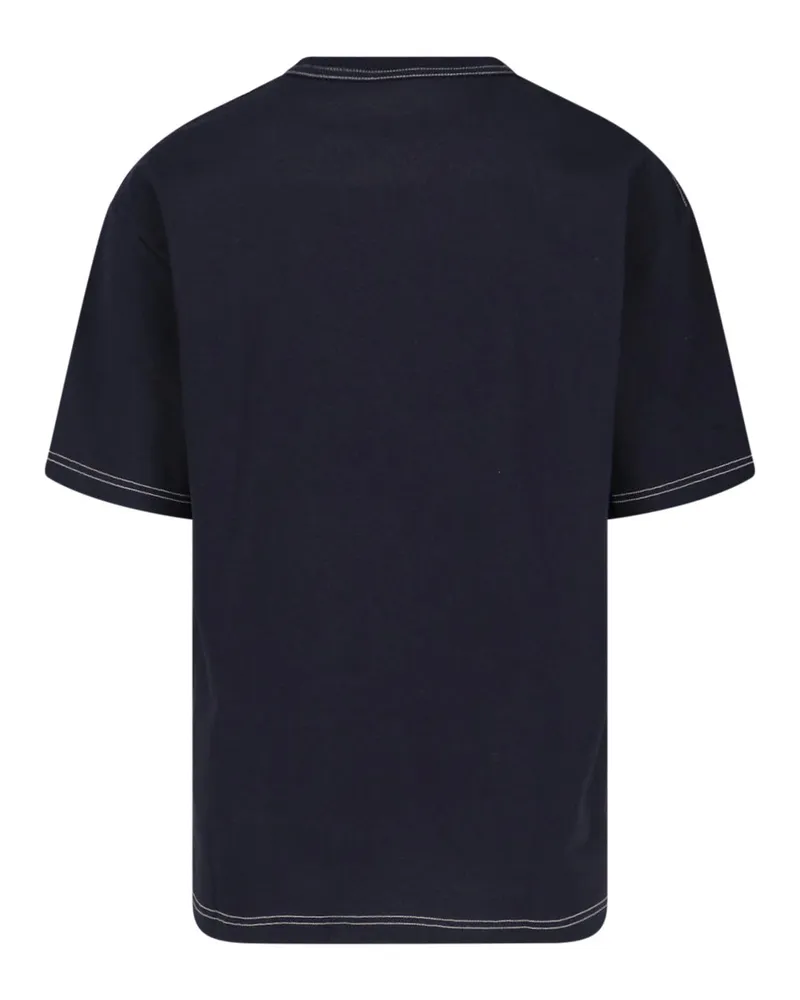 Christophe Lemaire Men's T-Shirts And Polos Black Cotton Black