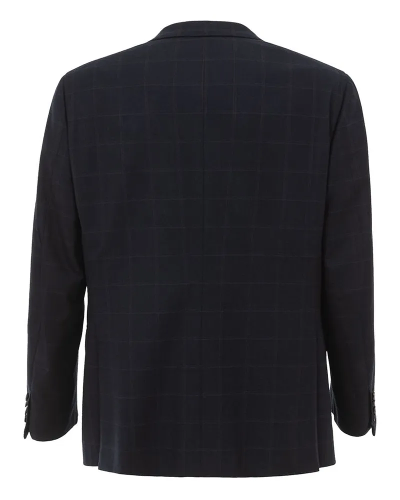 Brioni Men's Blue Wool Blazer Clothing Navy