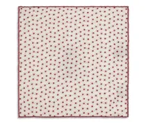 Polka-Dot Silk Pocket Square — Multicolor