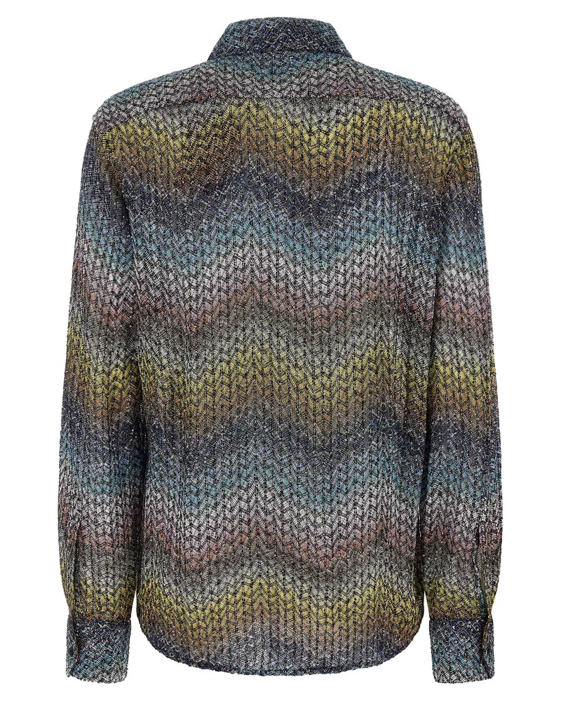 Missoni Women's Multicolor Viscose Blouse Multicolor