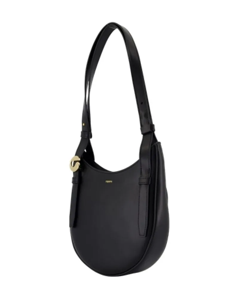 COPERNI Women's Mini Belt Shoulder Bag -  Leather Black Calfskin Shoulder-Hobo-Bags Black