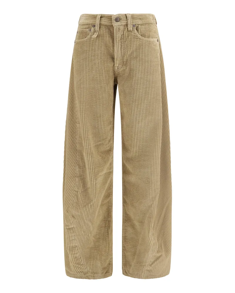 R13 Janine Jeans — Beige 