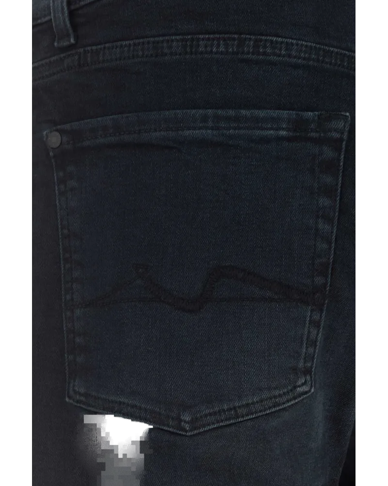 7 for all mankind Slim Jeans — Black Black
