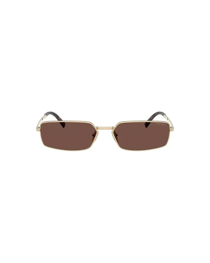 Prada A60S Sunglasses — Gold Gold