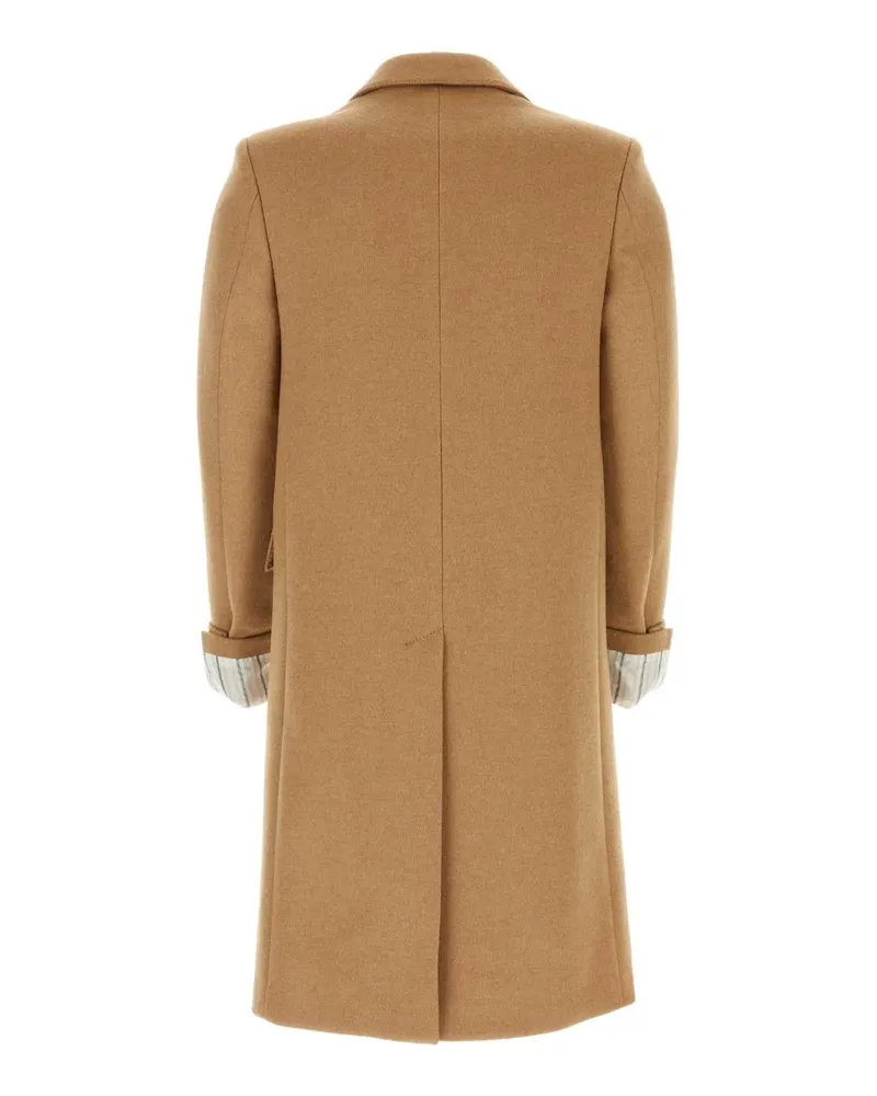 Gucci Men's Camel Wool Coat Cappotti Camel