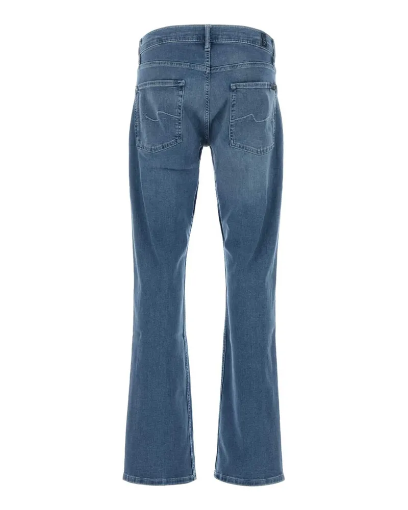 7 for all mankind Men's Stretch Denim The Bootcut Jeans Blue Blue