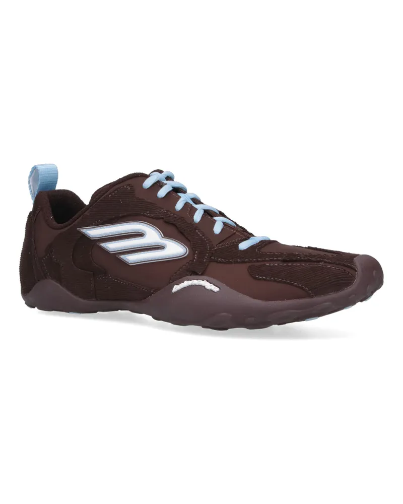 Balenciaga Men's Sneakers Brown Polyester Brown