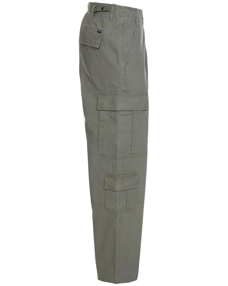 Stüssy Men's Trousers Green Cotton Green