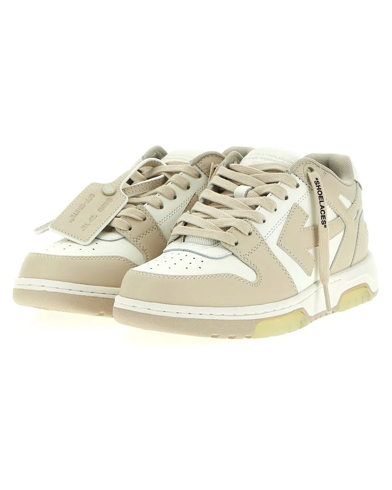 OFF-WHITE Out Of Office Sneaker — Beige Beige