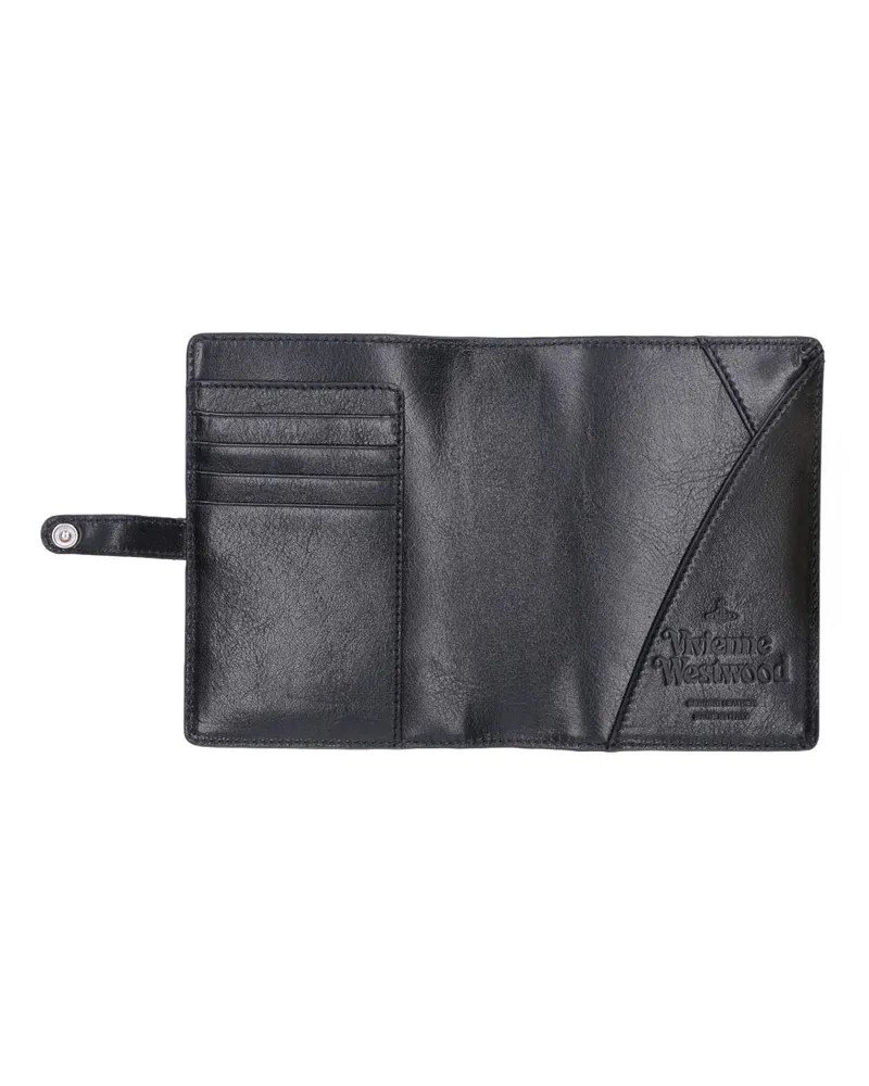 Vivienne Westwood Women's Wallets Black Cow Leather Black