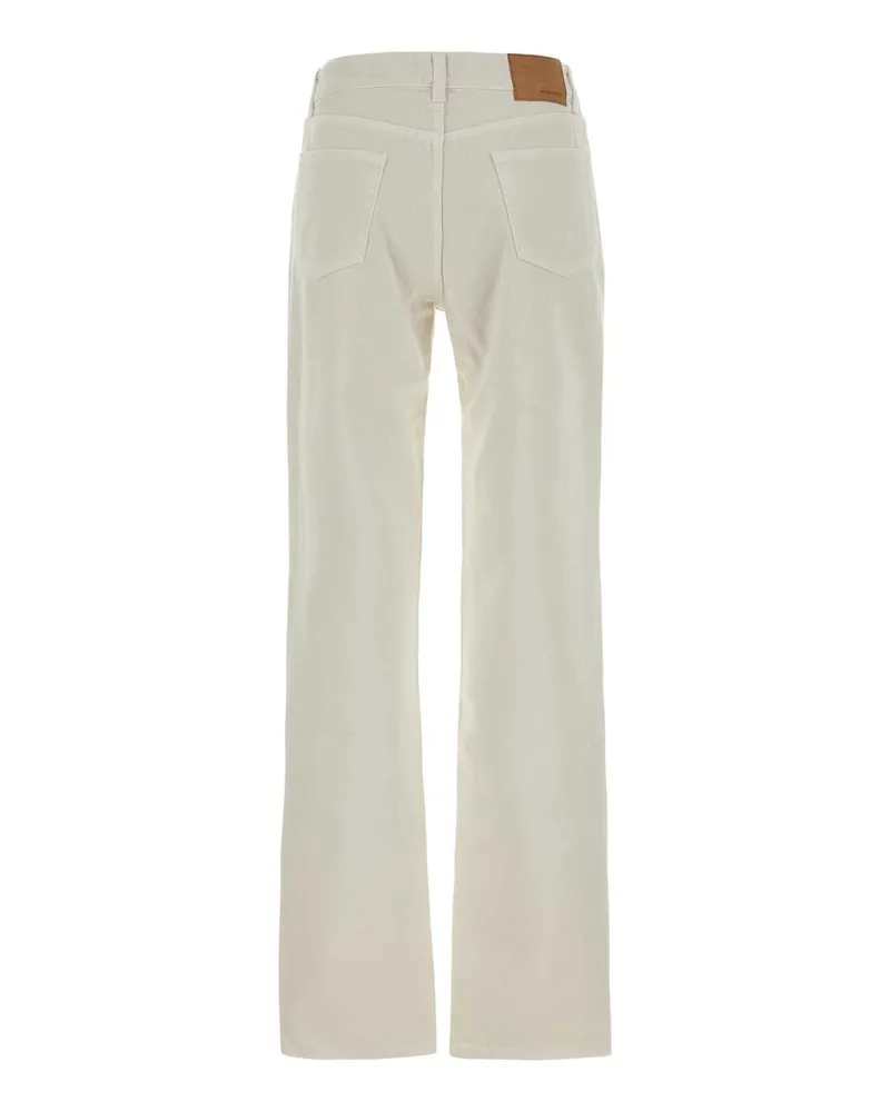 Magda Butrym Denim Jeans — Cream Cream