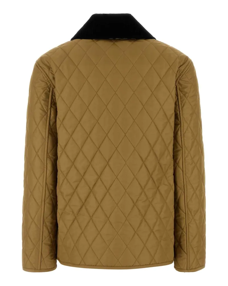 Burberry Women's Biscuit Nylon Jacket Camel Giubbini Beige