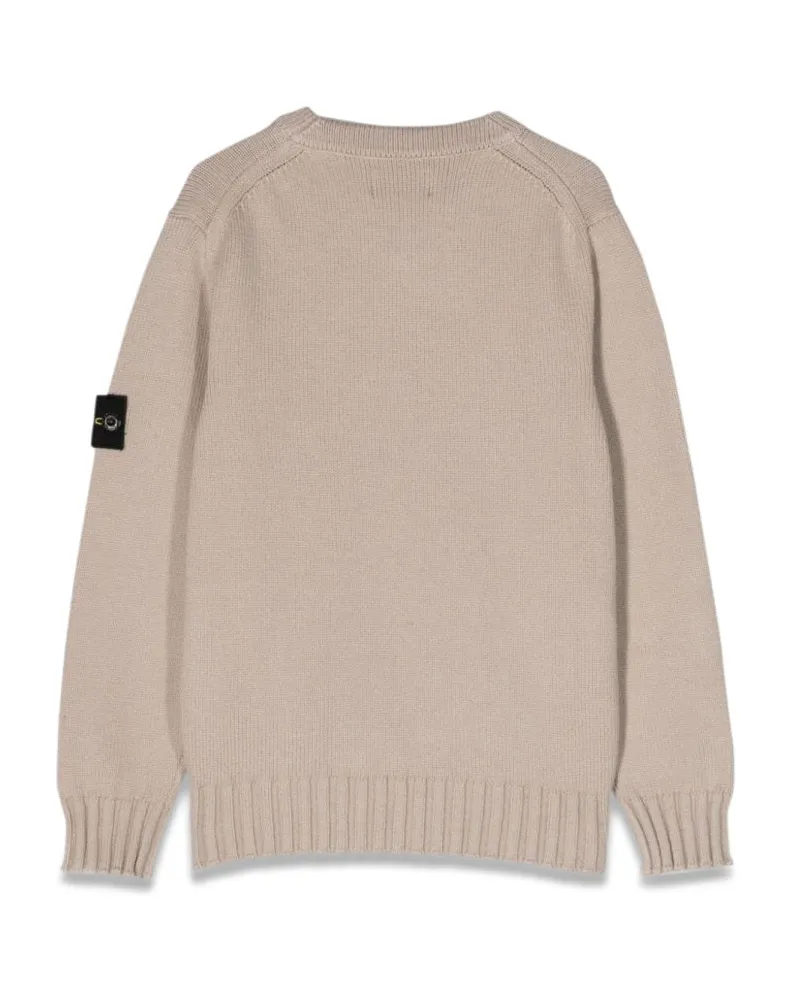 Stone Island Pull Roll Sweater — Gray Gray