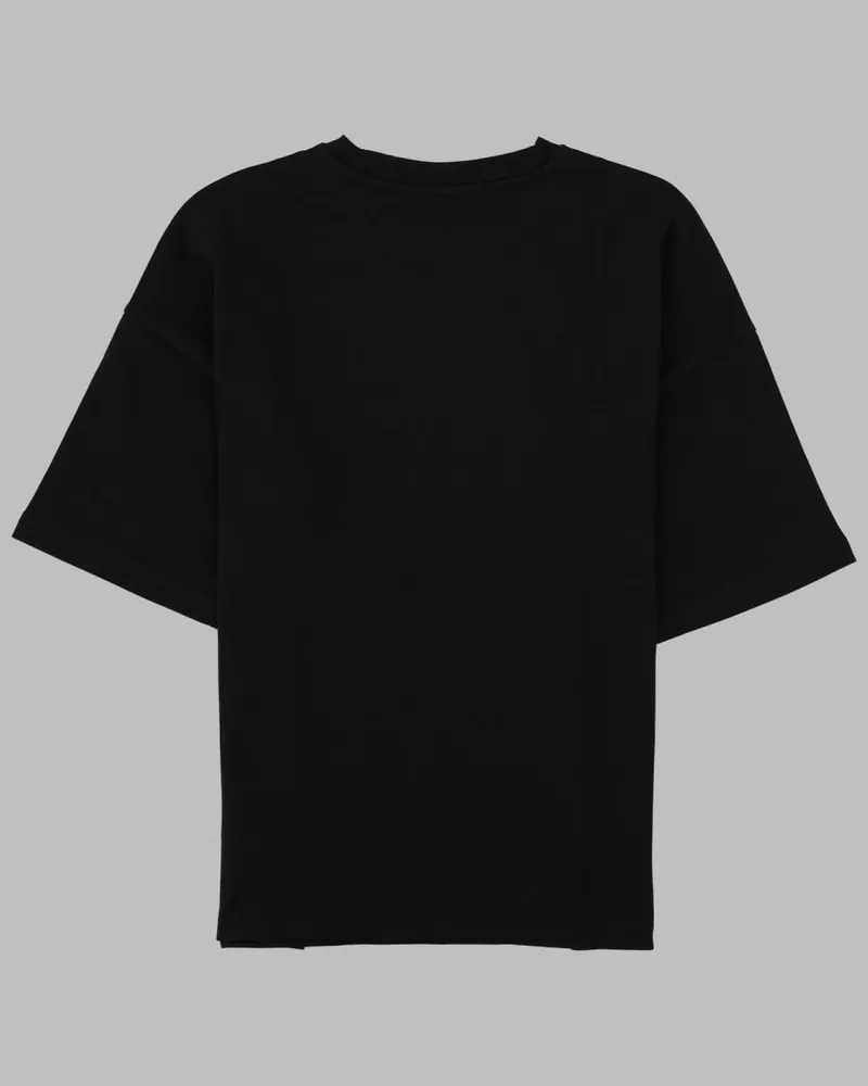 HUGO BOSS Cotton T-Shirt — Black Black