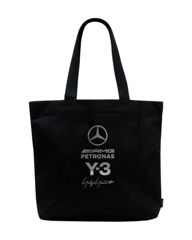 Y-3 Unisex Mer Shopper Bag -  Synthetic Black Totes-Shopping-Bags Black