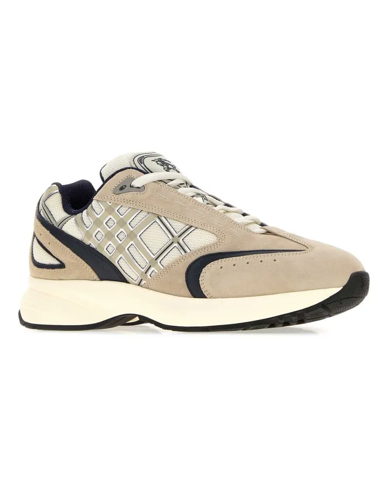 Burberry Men's Multicolor Eclipse Sneakers Tawnybeigemdnghtbl Beige