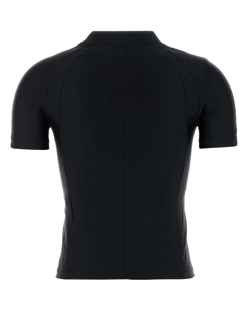 Alexander Wang Women Black Stretch Nylon T-Shirt Exterior: Elastane T-shirts And Polos Black