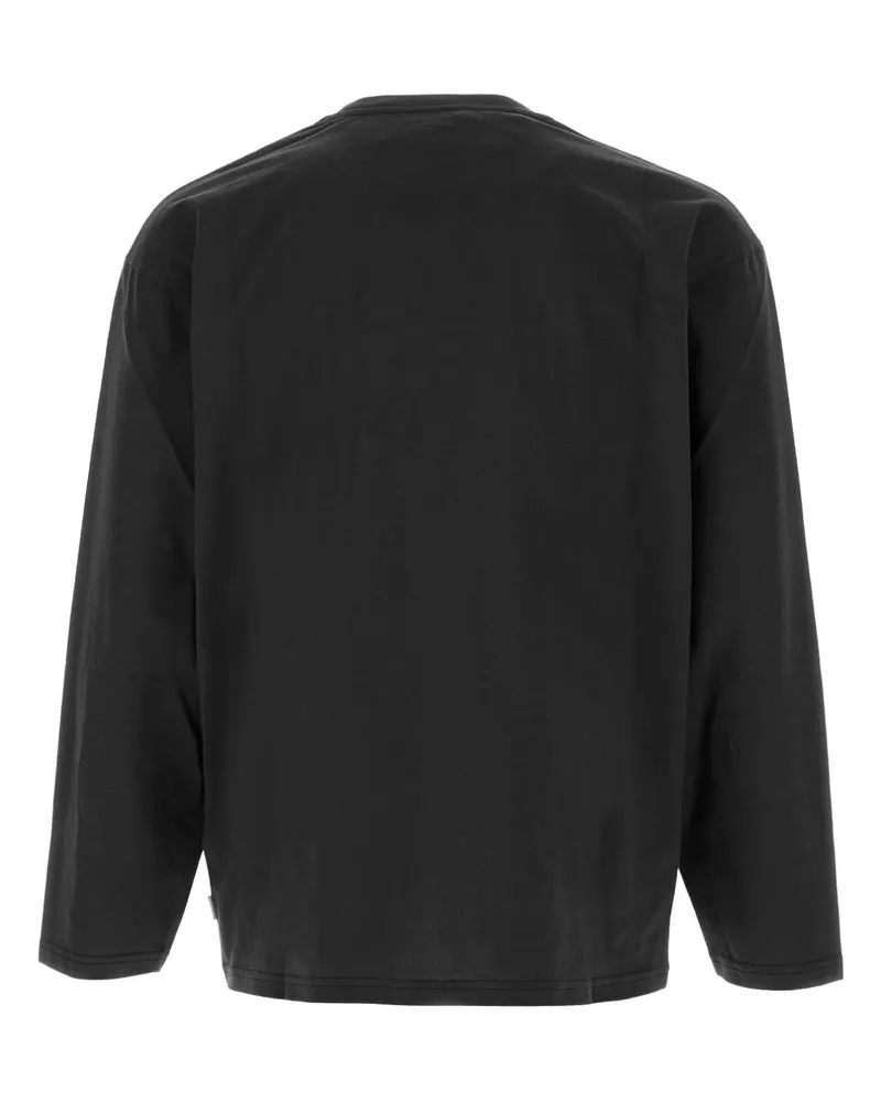 Jil Sander Black Exterior: Cotton T-Shirt T-shirts And Polos Black
