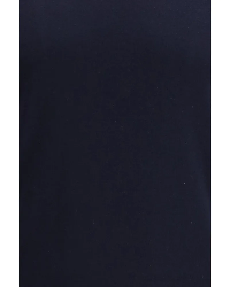Brunello Cucinelli 100% Cotton Sweater — Navy Navy
