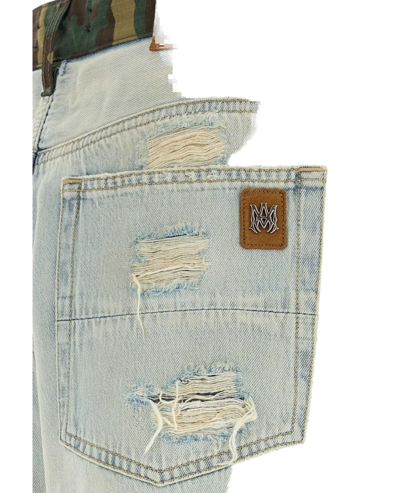 Amiri Baggy Jeans — Blue Blue