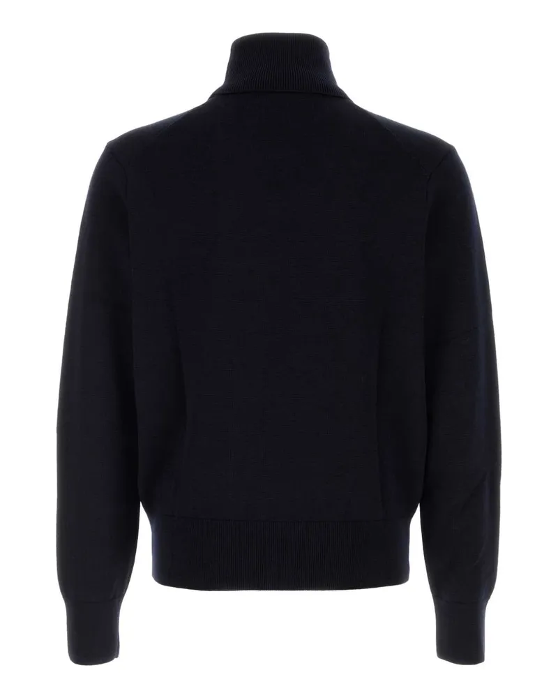 AMI Paris Marinerouge Exterior: Merino Wool Maglie Sweater Navy