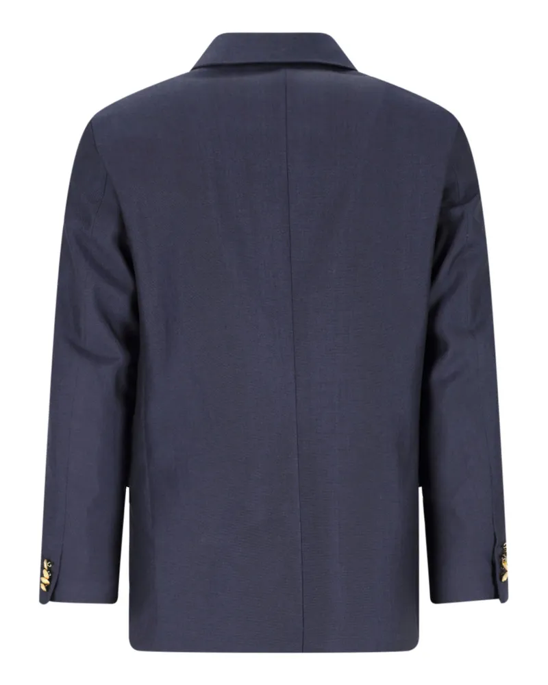Kaptain Sunshine Men's Jackets Blue Wool Navy