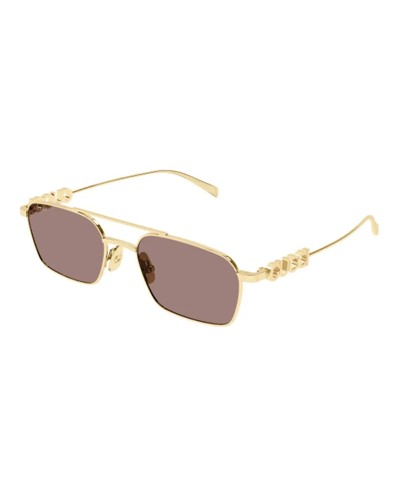 Gucci GG1804S Sunglasses — Gold Gold
