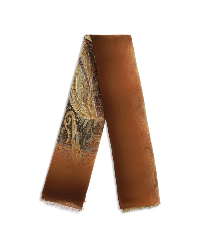Etro Men's Multicolor Modal Scarf Multicolor