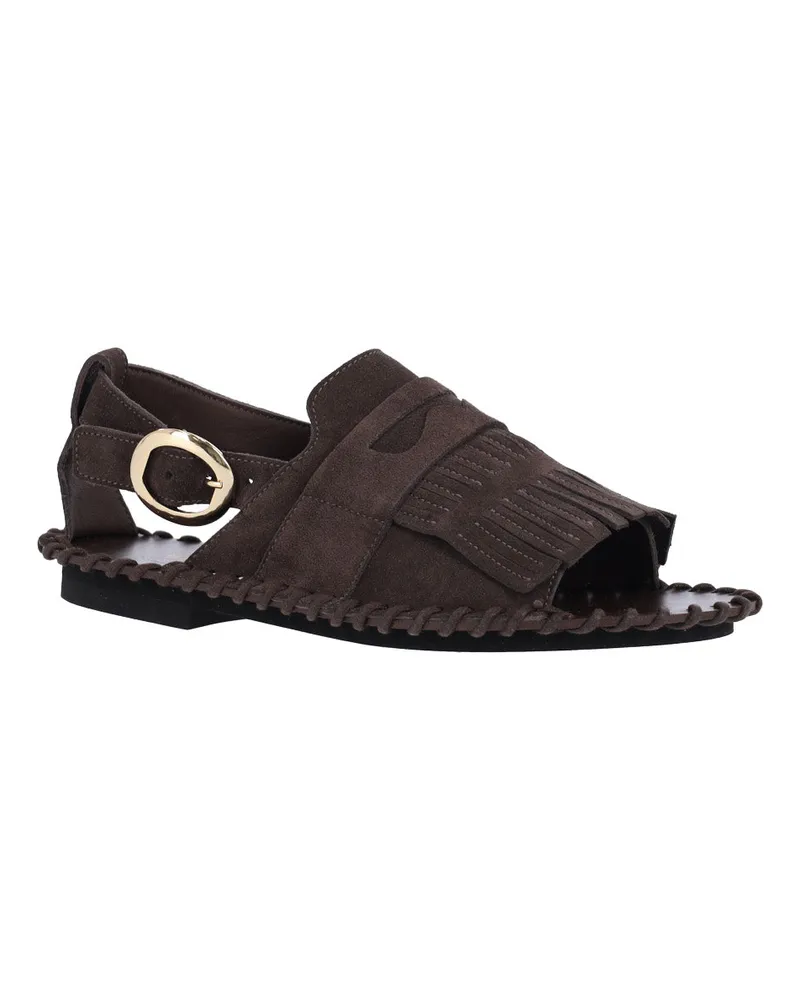 Alexander Hotto Women's Sandals Brown Brown