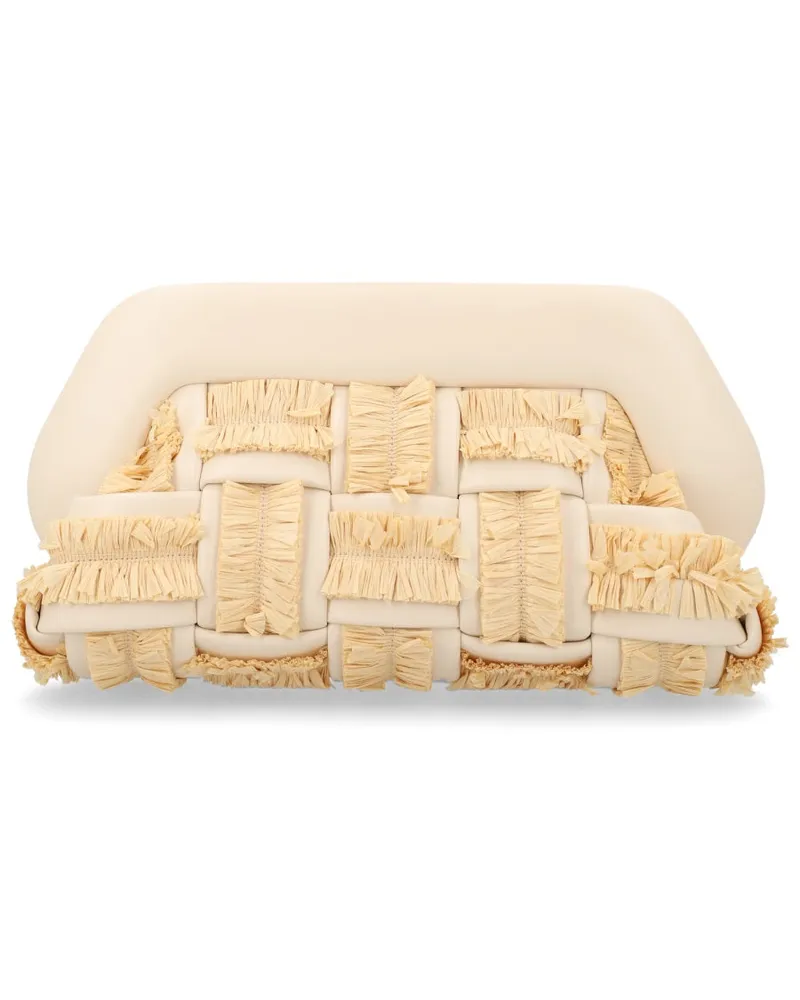 THEMOIRÈ Women's Handbag Bios Beige Cotton Handbags Hand Bags Beige