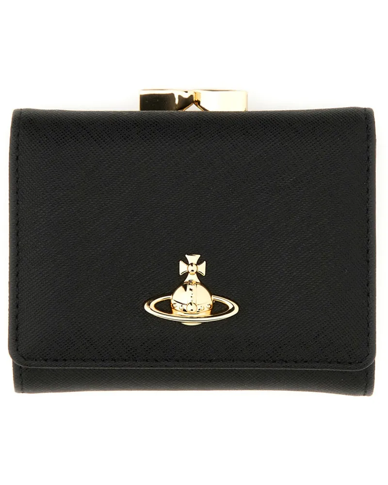Vivienne Westwood Orb Wallet — Black Black