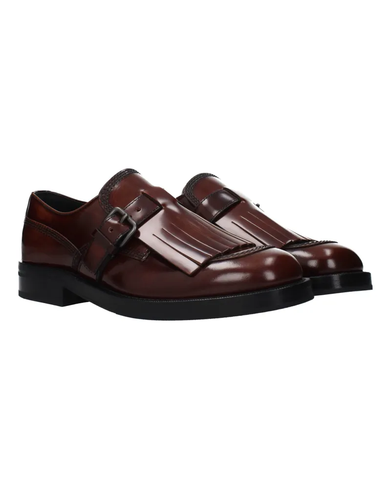 Church's Women's Brown Leather Oxfords And Derbies Shoe Brown
