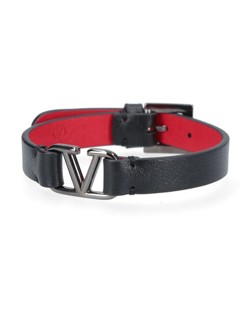 Valentino Garavani Men's Bijoux Black Brass Black