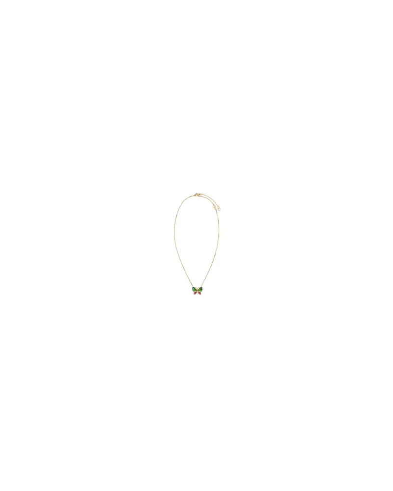 Valentino Garavani Men's Gold Metal Vouloirvoler Necklace Oromulticolor Collane Necklaces Oromulticolor
