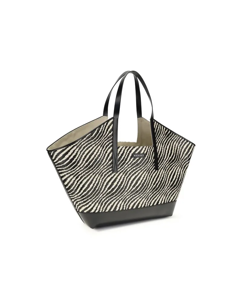 Marni Women's Black Polyamide Shoulder Bag Black